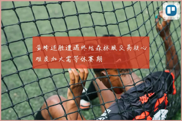 黄蜂连胜遭遇终结森林狼交易核心难度加大需等休赛期