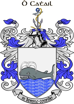 Cahill family crest