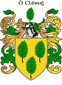 Clarke family crest