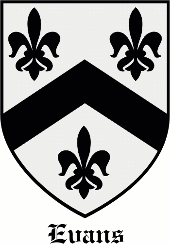 Evans family crest