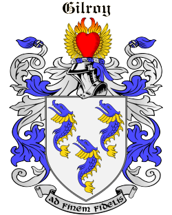 Gilroy family crest