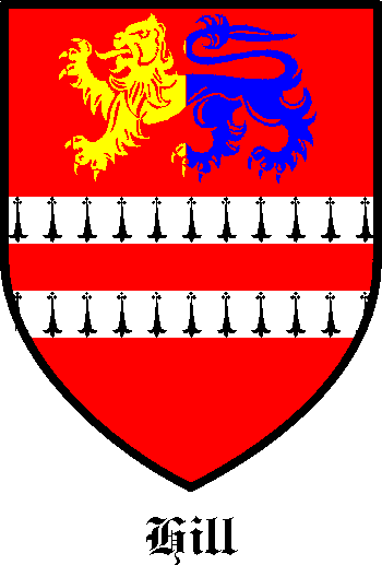 HILL family crest