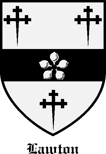 Lawton family crest