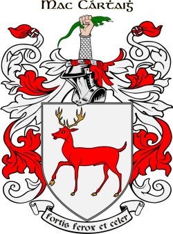 MCCARTHY family crest MCCARTHY family crest