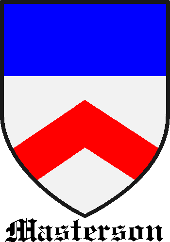 MASTERSON family crest MASTERSON family crest