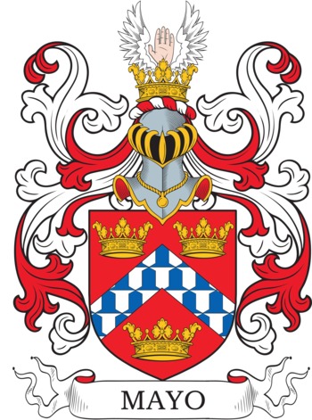MAYO family crest MAYO family crest