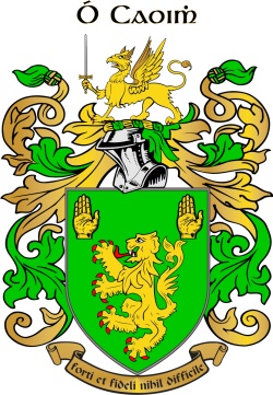 KEEFFE family crest KEEFFE family crest